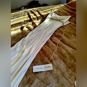 Monique Lhuillier Custom Wedding Dress